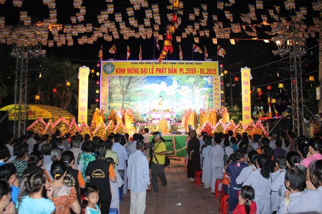 Phật Giáo Đồng Tháp Tổ Chức Chương Trình Phật Đản PL. 2559
