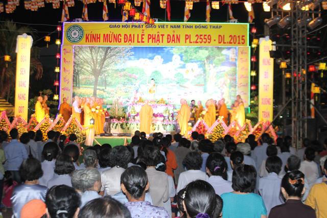 Phật Giáo Đồng Tháp Tổ Chức Chương Trình Phật Đản PL. 2559