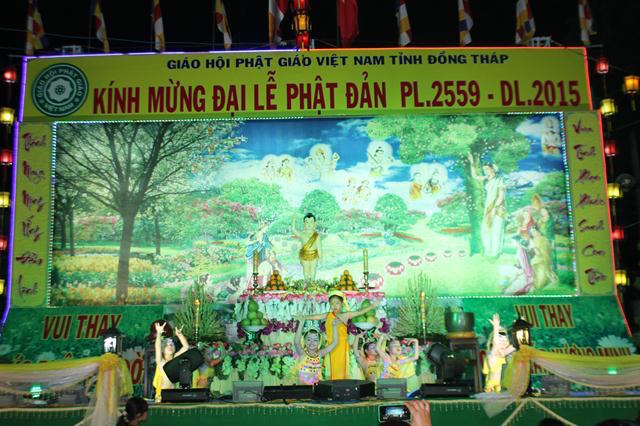 Phật Giáo Đồng Tháp Tổ Chức Chương Trình Phật Đản PL. 2559