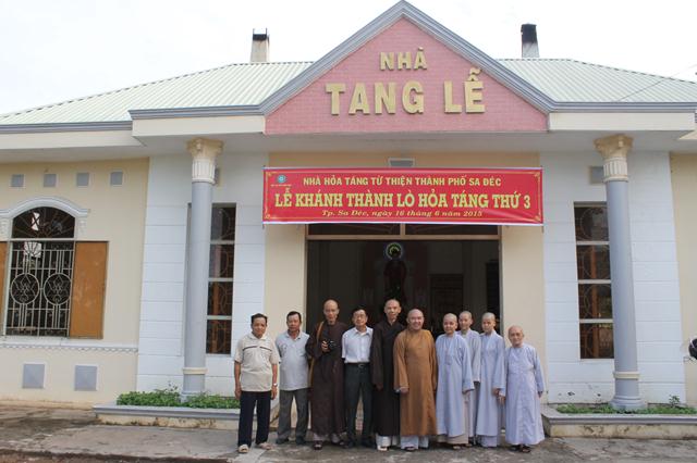 Đồng Tháp: Khánh thành lò hỏa táng thứ 3