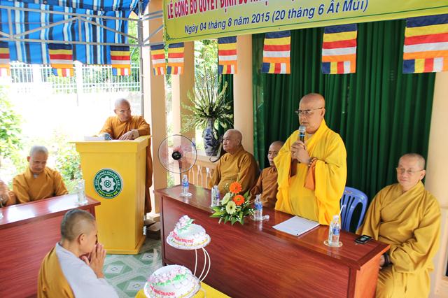 Đồng Tháp: Lễ Bổ Nhiệm Trụ Trì Chùa Phật Huệ