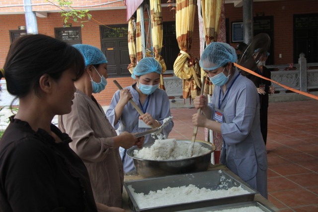 Thái Bình: Khóa tu sen hồng chùa Từ Xuyên (ngày thứ ba)