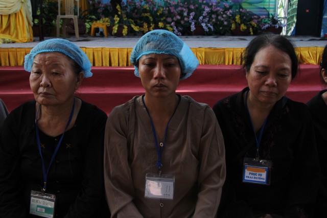 Thái Bình: Khóa tu sen hồng chùa Từ Xuyên (ngày thứ ba)