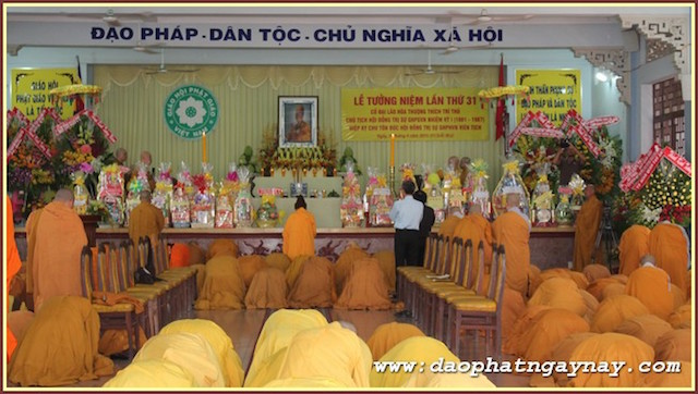 TP.HCM: Lễ Tưởng niệm lần thứ 31 cố Đại lão HT. Thích Trí Thủ