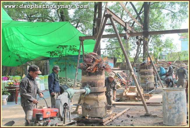 Bình Dương: Lễ Đúc Đại Hồng Chung Tại Chùa Thiên Quang