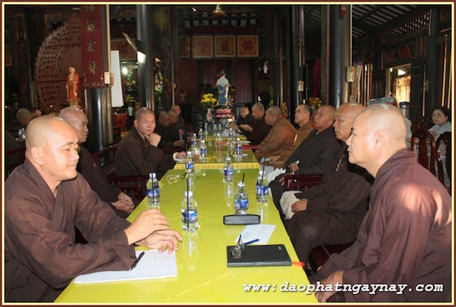 BTS PG Bình Dương hướng dẫn tổ chức Phật đản PL.2559, tổ chức An cư kiết hạ 2015