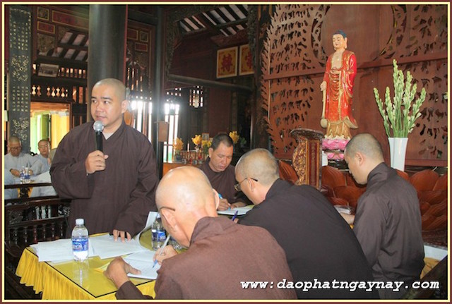 BTS PG Bình Dương hướng dẫn tổ chức Phật đản PL.2559, tổ chức An cư kiết hạ 2015