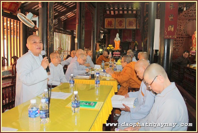 BTS PG Bình Dương hướng dẫn tổ chức Phật đản PL.2559, tổ chức An cư kiết hạ 2015