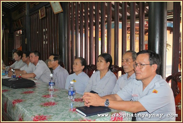 BTS PG Bình Dương hướng dẫn tổ chức Phật đản PL.2559, tổ chức An cư kiết hạ 2015