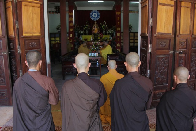 Thái Bình: Trường hạ Thánh Long tổ chức khai khóa an cư kiết hạ - PL.2559 – DL.2015