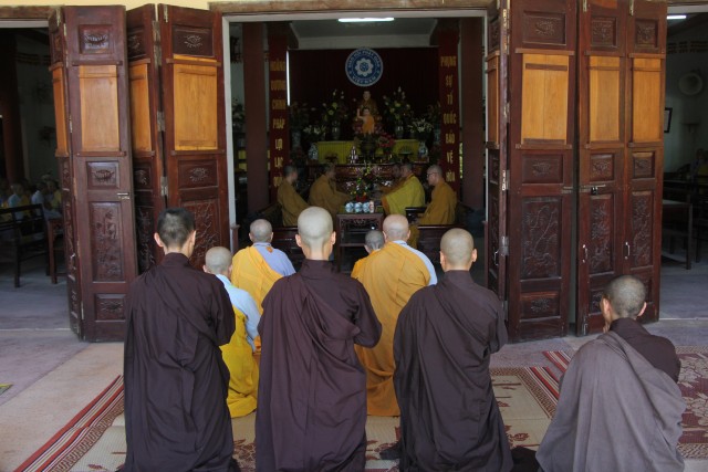 Thái Bình: Trường hạ Thánh Long tổ chức khai khóa an cư kiết hạ - PL.2559 – DL.2015
