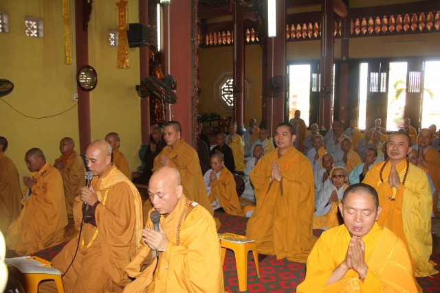 Thái Bình: Trường hạ Thánh Long tổ chức khai khóa an cư kiết hạ - PL.2559 – DL.2015