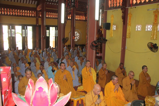 Thái Bình: Trường hạ Thánh Long tổ chức khai khóa an cư kiết hạ - PL.2559 – DL.2015