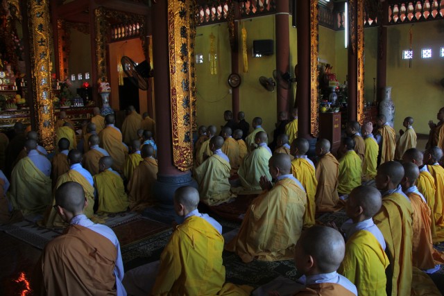 Thái Bình: Trường hạ Thánh Long tổ chức khai khóa an cư kiết hạ - PL.2559 – DL.2015
