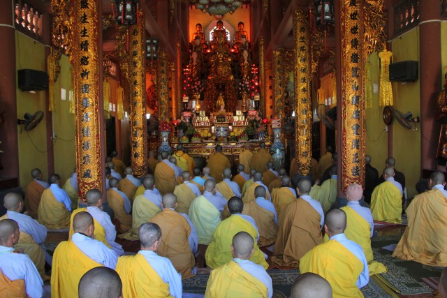 Thái Bình: Trường hạ Thánh Long tổ chức khai khóa an cư kiết hạ - PL.2559 – DL.2015