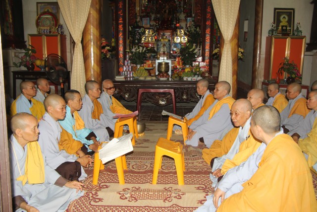 Thái Bình: Trường hạ Thánh Long tổ chức khai khóa an cư kiết hạ - PL.2559 – DL.2015