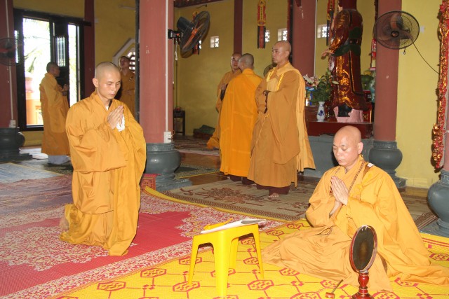 Thái Bình: Trường hạ Thánh Long tổ chức khai khóa an cư kiết hạ - PL.2559 – DL.2015