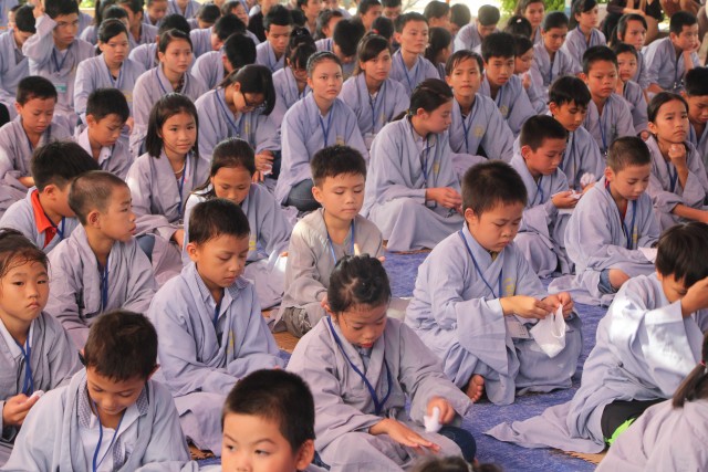 Thái Bình: Chùa Hoằng Văn lần đầu tiên tổ chức khóa tu mùa hè