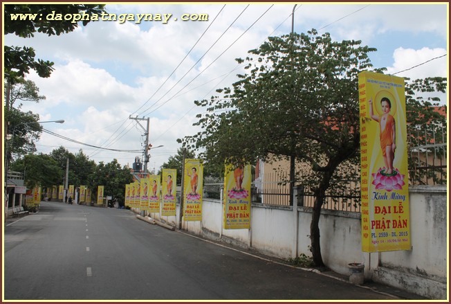 TP. HCM - Bình Dương: Không khí Phật đản 2559 tại một số tự viện