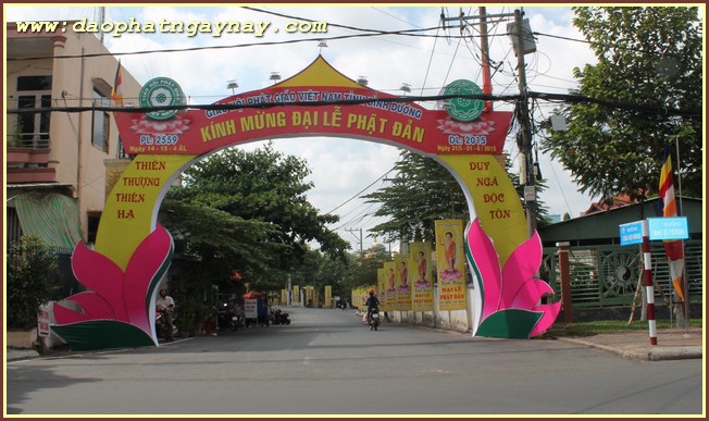 TP. HCM - Bình Dương: Không khí Phật đản 2559 tại một số tự viện