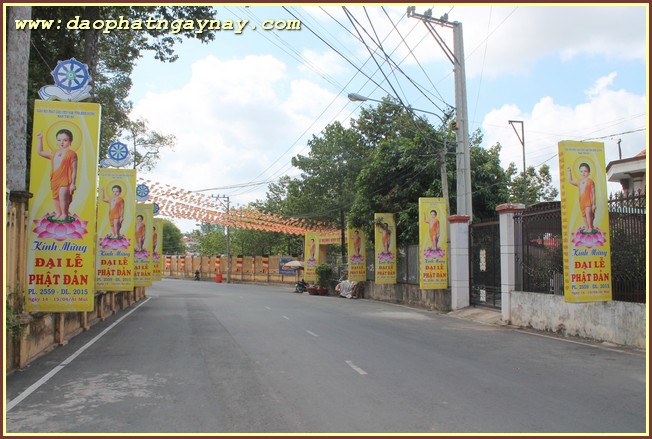 TP. HCM - Bình Dương: Không khí Phật đản 2559 tại một số tự viện