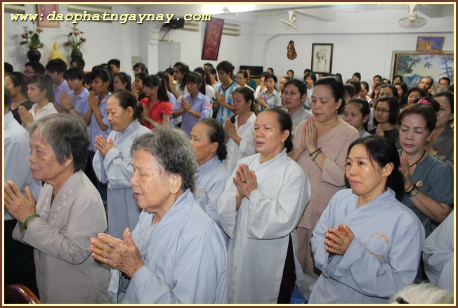 TP.HCM:  sư cô Hương Nhũ thuyết giảng tại chùa Phước Hải