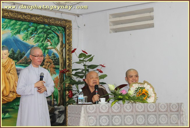 TP.HCM:  sư cô Hương Nhũ thuyết giảng tại chùa Phước Hải