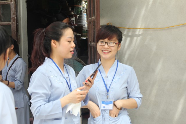 Thái Bình: Chùm ảnh ngày đầu khóa tu mùa hè chùa Từ Xuyên