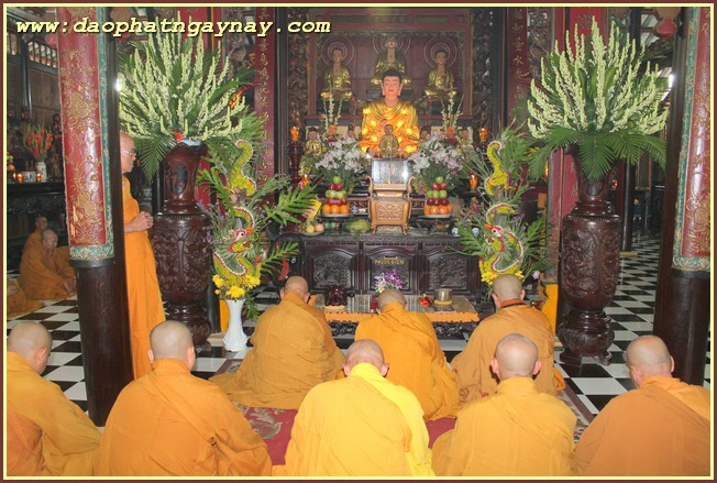 Bình Dương:  lễ khai hạ tịnh nghiệp đạo tràng  An Cư Kiết Hạ PL.2559