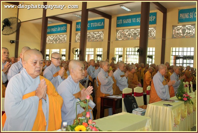 Bình Dương: Khai Mạc Khóa Bồi Dưỡng Trụ Trì
