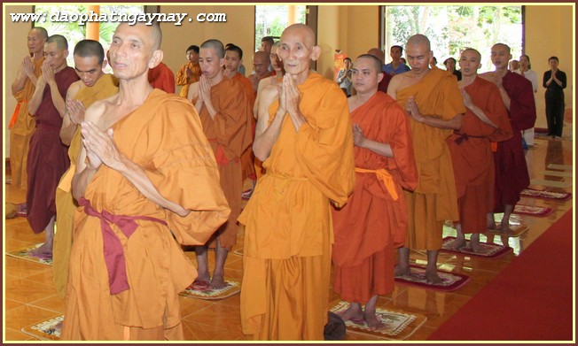 Đồng Nai: lễ nhập hạ Phật Giáo Nam Tông tại Thiền Viện Phước Sơn