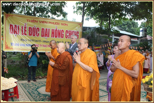 Đồng Nai: lễ đúc Đại Hồng Chung tại Thiền Viện Phước sơn