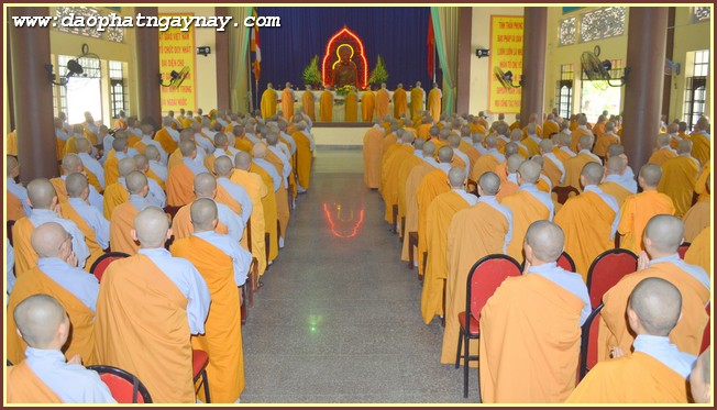 Bình Dương: Lễ Bố Tát An Cư Hạ Tuần Tháng 5