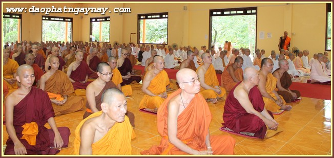 TP Hồ Chí Minh - Bình Dương - Đồng nai: Phóng sự ảnh " Nét Đẹp Mùa An Cư" PL.2559 - DL.2015 (Phần Cuối) Ba Hệ Phái (Bắc Tông, Khất Sĩ, Nam Tông)