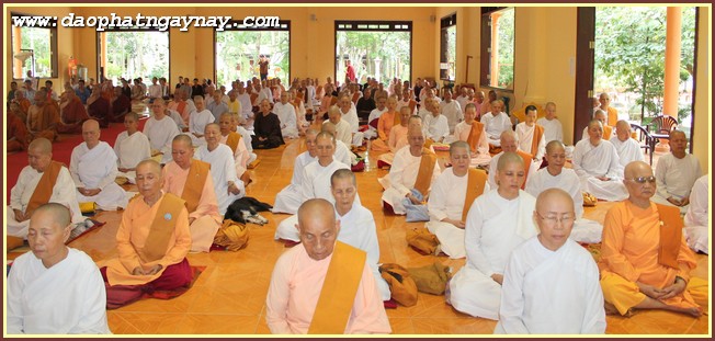 TP Hồ Chí Minh - Bình Dương - Đồng nai: Phóng sự ảnh " Nét Đẹp Mùa An Cư" PL.2559 - DL.2015 (Phần Cuối) Ba Hệ Phái (Bắc Tông, Khất Sĩ, Nam Tông)