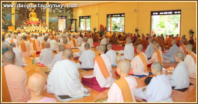 TP Hồ Chí Minh - Bình Dương - Đồng nai: Phóng sự ảnh " Nét Đẹp Mùa An Cư" PL.2559 - DL.2015 (Phần Cuối) Ba Hệ Phái (Bắc Tông, Khất Sĩ, Nam Tông)