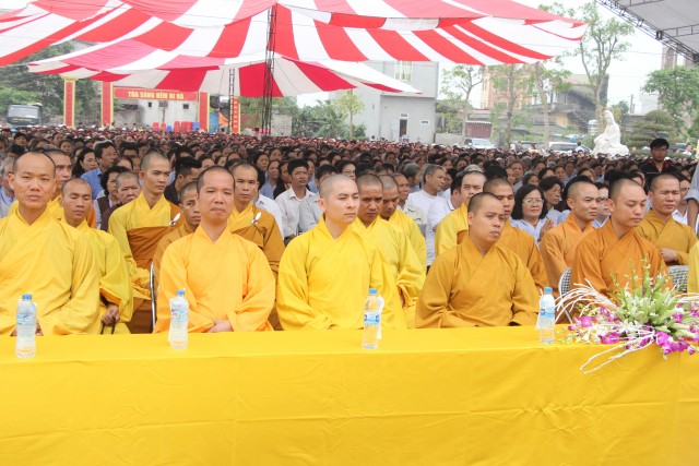 Bắc Ninh: Lễ khánh thành ngôi Đại hùng Bảo điện chùa Diên Quang