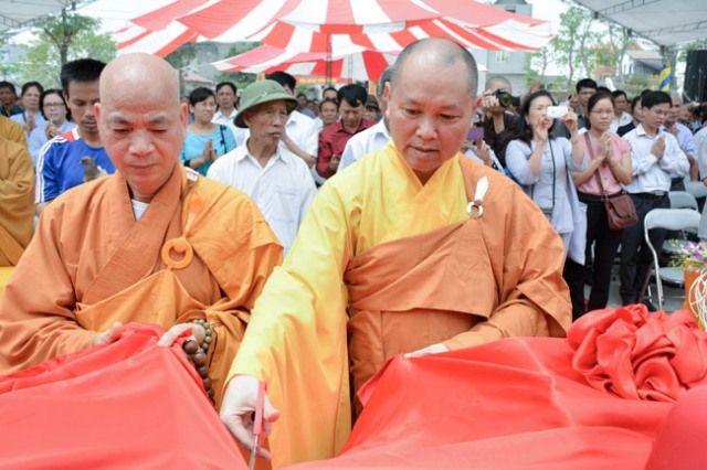Bắc Ninh: Lễ khánh thành ngôi Đại hùng Bảo điện chùa Diên Quang
