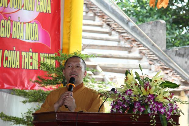 Hà Nội: Chùa Phả Quang Lễ Tắm Phật, Khởi Công Xây Dựng Tam Bảo.