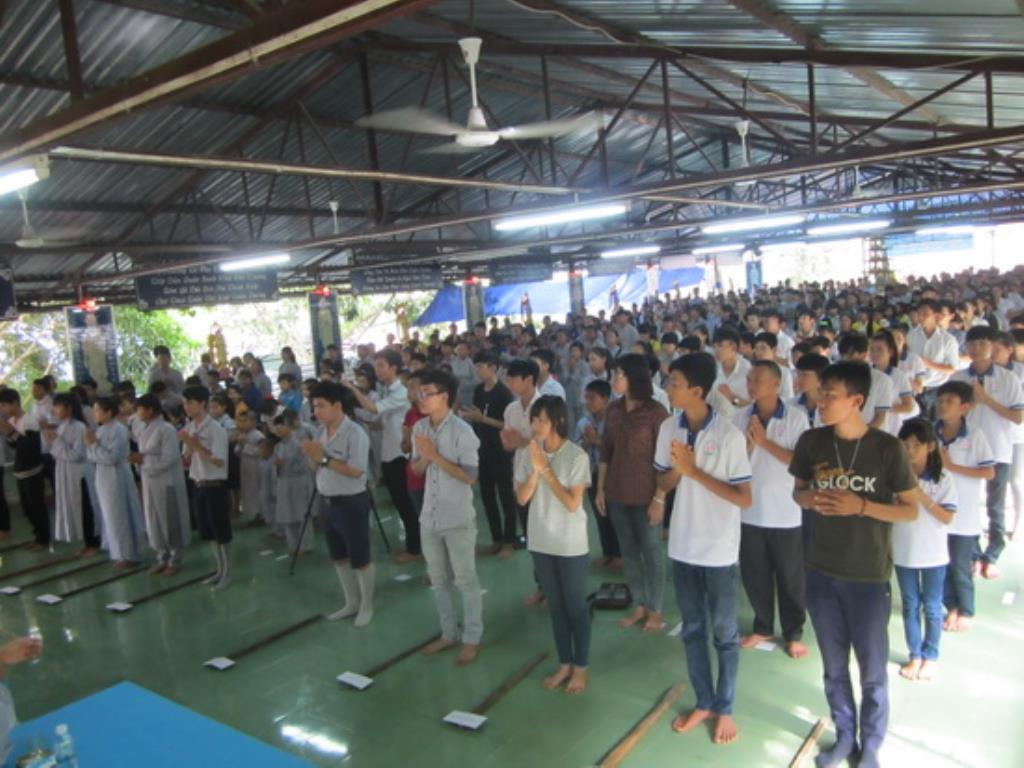 Khóa tu mùa hè lần 7 tại chùa Linh Sơn Pháp Ấn