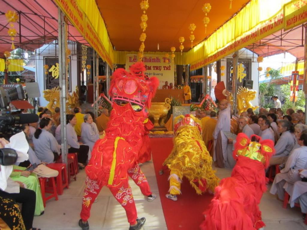 Lễ Khánh tạ đại hùng bửu điện và bổ nhiệm trụ trì chùa Phật Quang