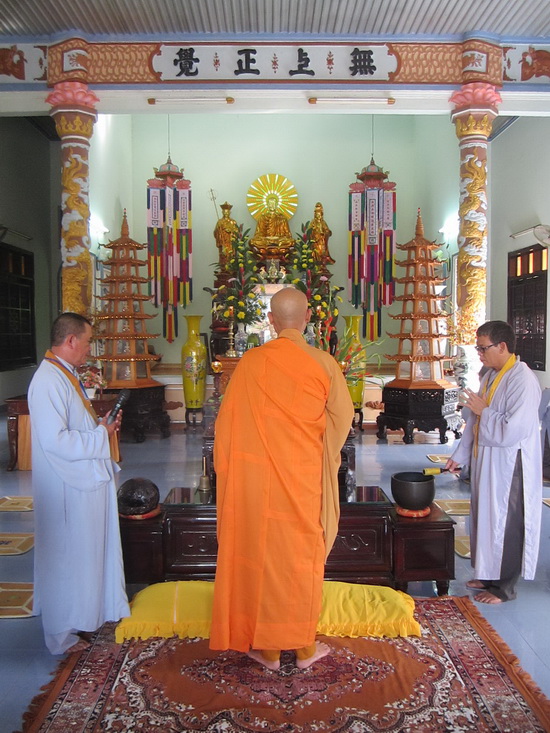 Ninh Hòa: Chùa Đức Hòa tổ chức khóa tu Bát quan trai lần thứ 5