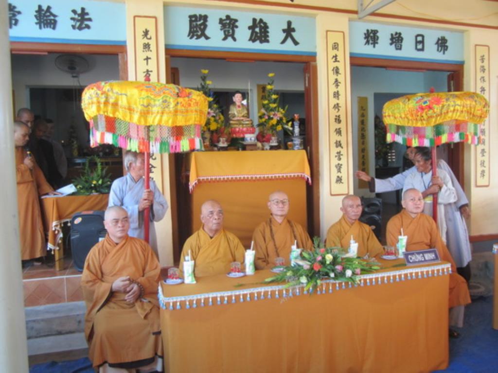 Lễ nhập tự chùa Đồng Quang