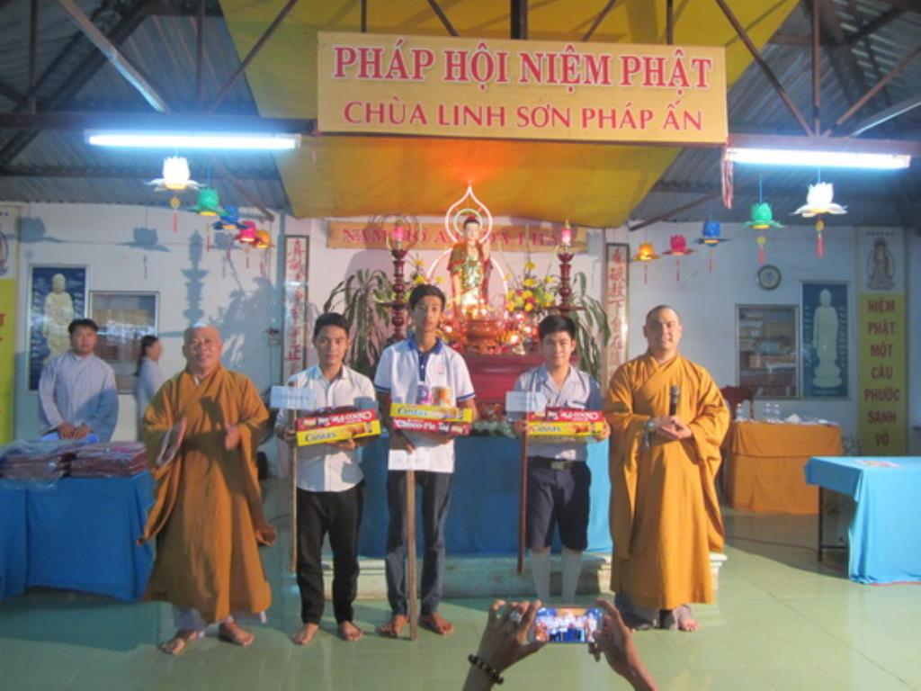 Khóa tu mùa hè lần 7 tại chùa Linh Sơn Pháp Ấn