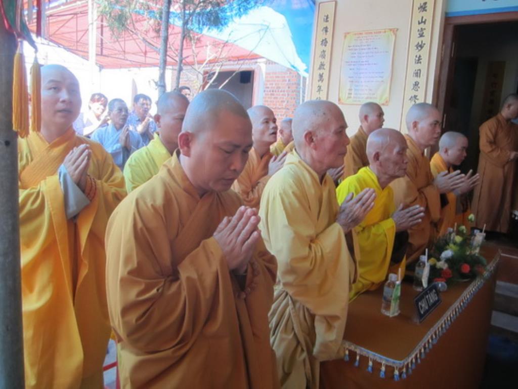 Lễ nhập tự chùa Đồng Quang