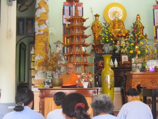 Ninh Hòa: Chùa Đức Hòa tổ chức khóa tu Bát quan trai lần thứ 5