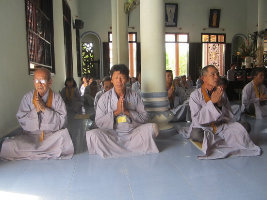 Ninh Hòa: Chùa Đức Hòa tổ chức khóa tu Bát quan trai lần thứ 5