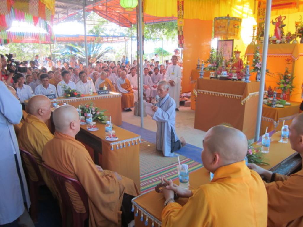 Lễ nhập tự chùa Đồng Quang