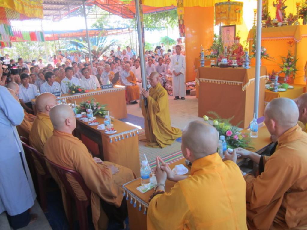 Lễ nhập tự chùa Đồng Quang