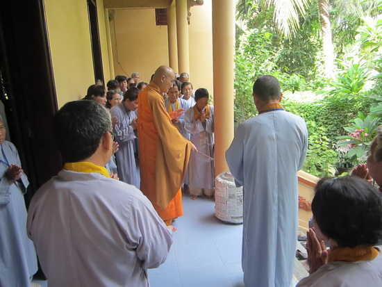 Ninh Hòa: Chùa Đức Hòa tổ chức khóa tu Bát quan trai lần thứ 5